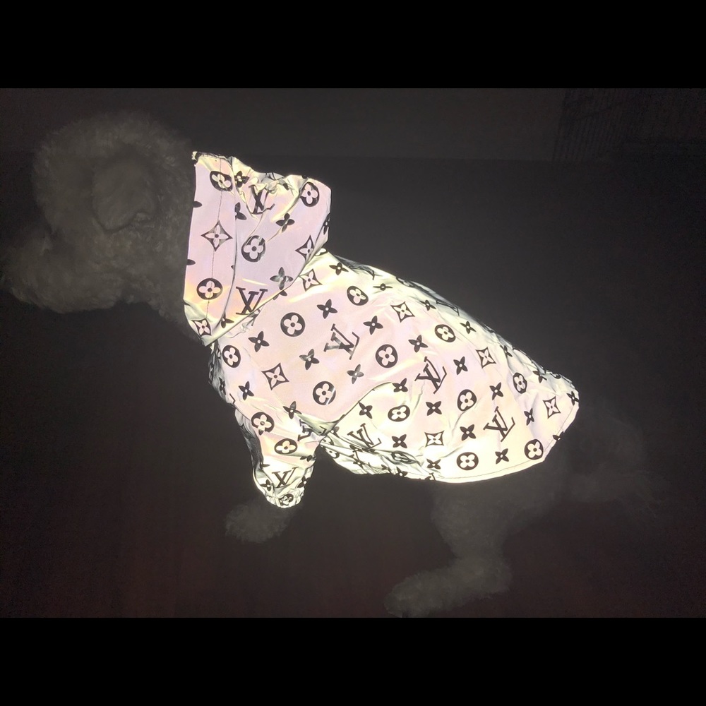 Reflective dog jacket